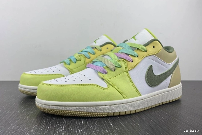 DailyWear Low White 1 132 (W) Sail Green Jordan FD9906-131 Oil 0715